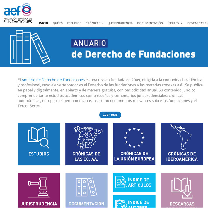 ANUARIO DE DERECHO DE FUNDACIONES